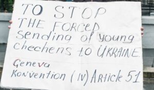 Petition: Gegen Teilmobilisierung in Tschetschenien